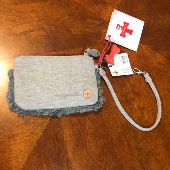 Fuzzynation Shih Tzu Large Tote Bag and Wristlet NWT - Picture 9 of 11